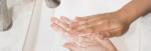 Händewaschen mit Seife